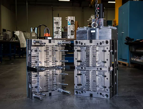 What are the most important processes for large injection molds?